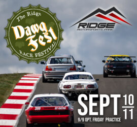 Ridge Motorsports Park “DAWGFEST” September 9-11