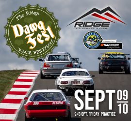 Ridge Motorsports Park “DawgFest” September 8-10