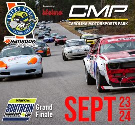 Carolina Motorsports Park “Southern Dawg Delight” September 23-24 Southern Endurance Cup Finale